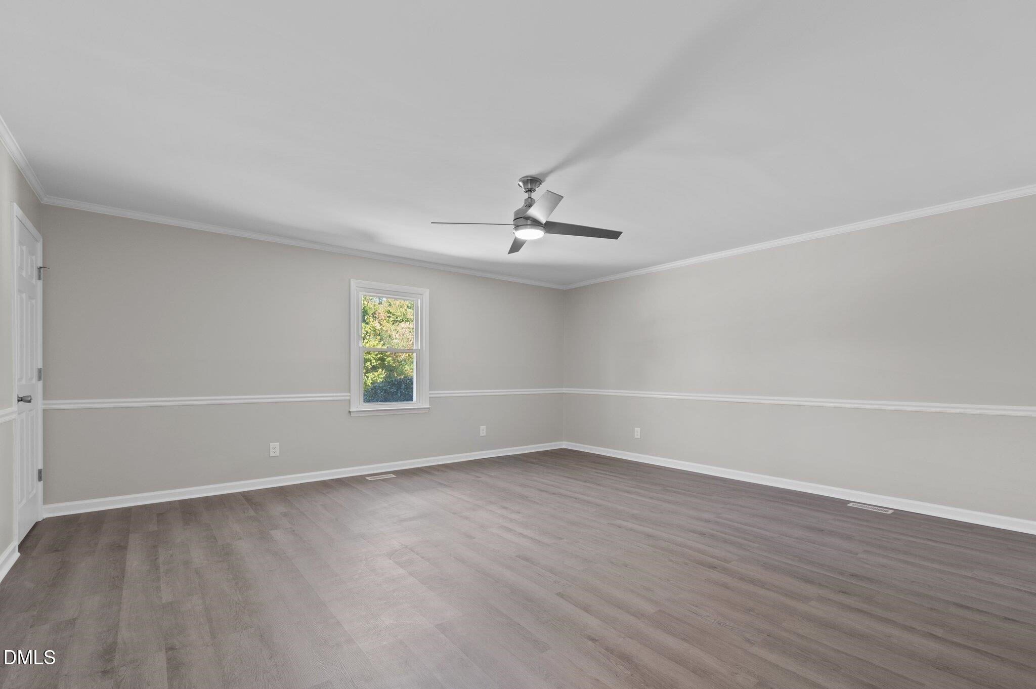 6501 Rock Service Station Road Raleigh, NC 27603 - Photo 33 of 49 wooden floor in an empty room with a window