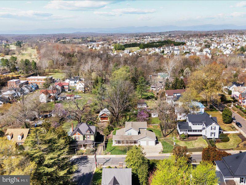 712 South Blue Ridge Avenue Culpeper, VA 22701 - Photo 47 of 47 an aerial view of a city with lots of residential buildings