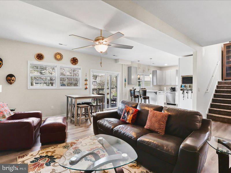 712 South Blue Ridge Avenue Culpeper, VA 22701 - Photo 10 of 47 a living room with furniture and kitchen view