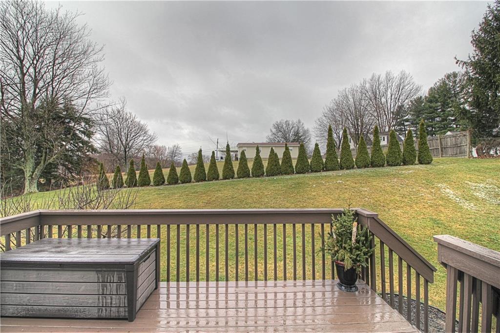 103 Chestnut Ridge Drive Beaver Falls, PA 15010 - Photo 18 of 25 Deck overlooking the back yard
