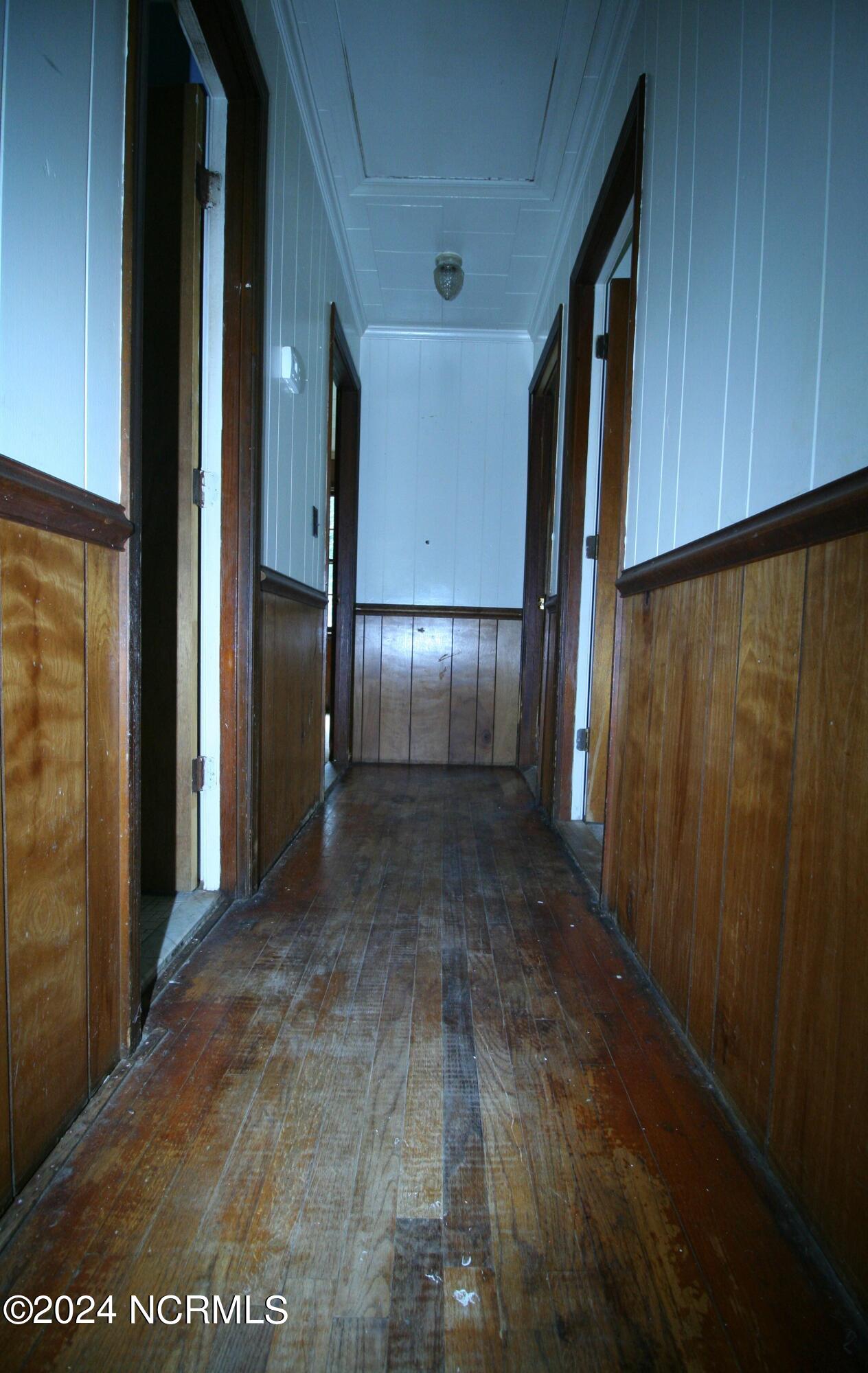 731 Newland Road Roper, NC 27970 - Photo 6 of 21 Hallway to Bedrooms