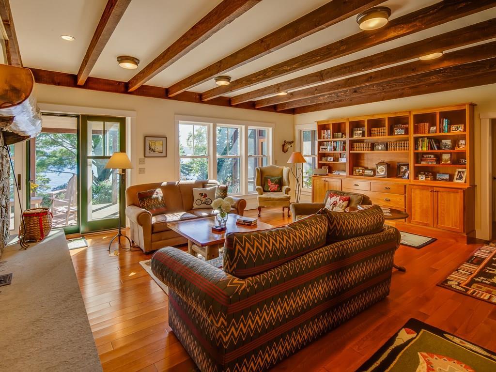 118 Wigton Road Rangeley, ME 04970 - Photo 11 of 35 Reverse view of living room with...