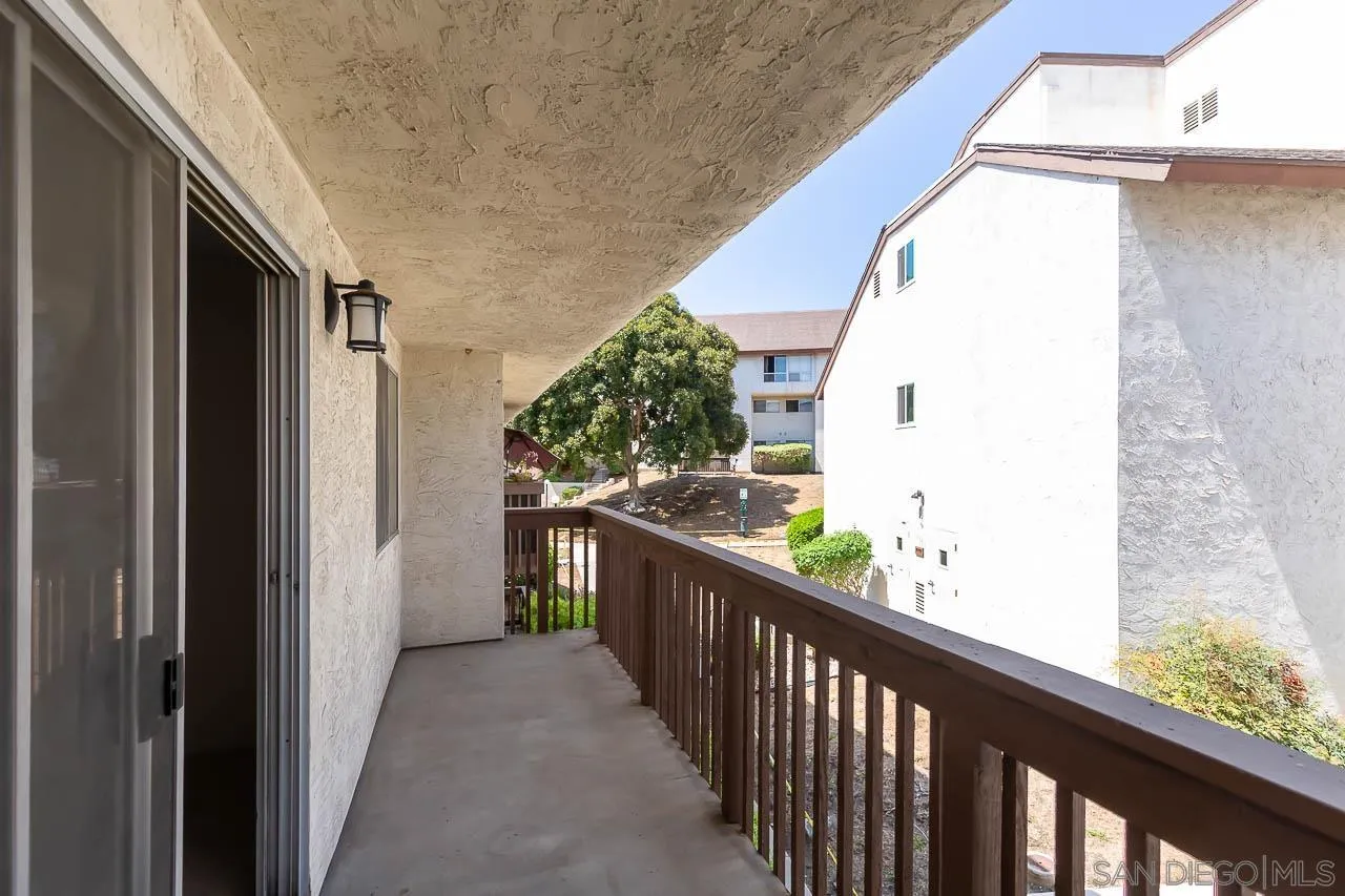 6171 Rancho Mission Road, Unit 208 San Diego, CA 92108 - Photo 13 of 18 a view of a balcony