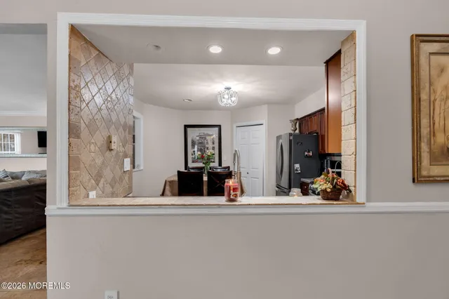a view of a living room and window
