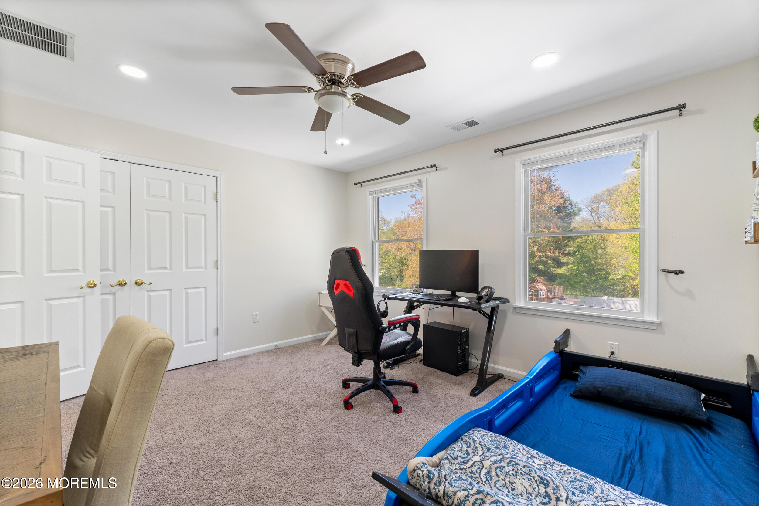 104 Autumn Road Matawan, NJ 07747 - Photo 42 of 64 a view of a workspace with furniture and a window