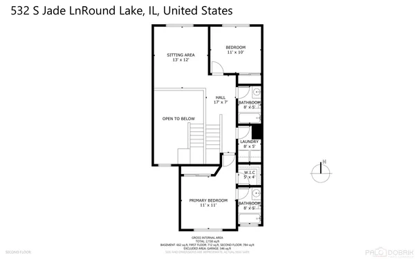 $295,000 | 532 South Jade Lane, Round Lake, IL 60073