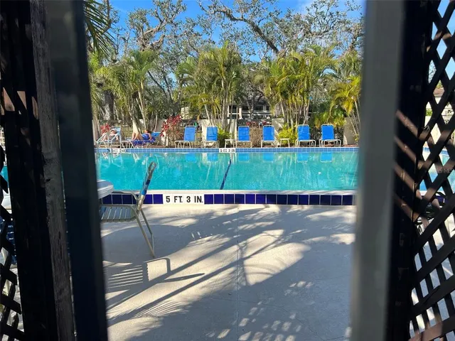 a view of outdoor space with garden