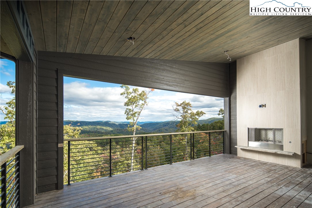 140 Lobelia Lane Boone, NC 28607 - Photo 10 of 31 a view of balcony with wooden floor