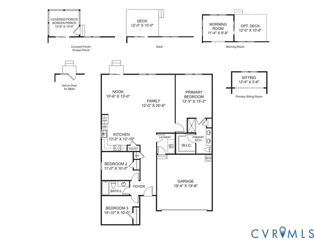 $456,950 | 10344 Qualla Trace Drive, Chesterfield, VA 23832