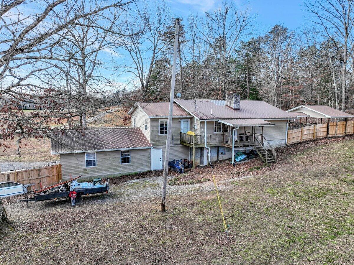7601 Gamble Road Georgetown, TN 37336 - Photo 42 of 47 Back of home with privacy fence