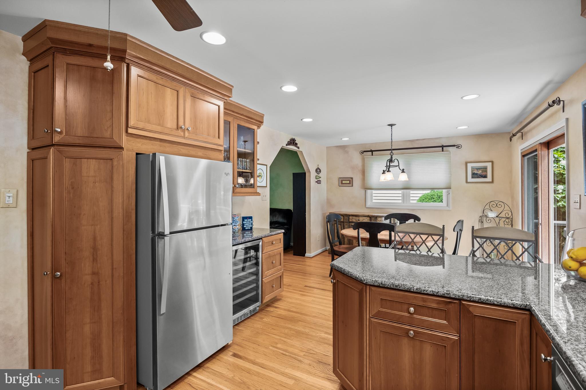 47 Clemson Road Cherry Hill, NJ 08034 - Photo 14 of 50 a kitchen with stainless steel appliances granite countertop a refrigerator a sink and white cabinets
