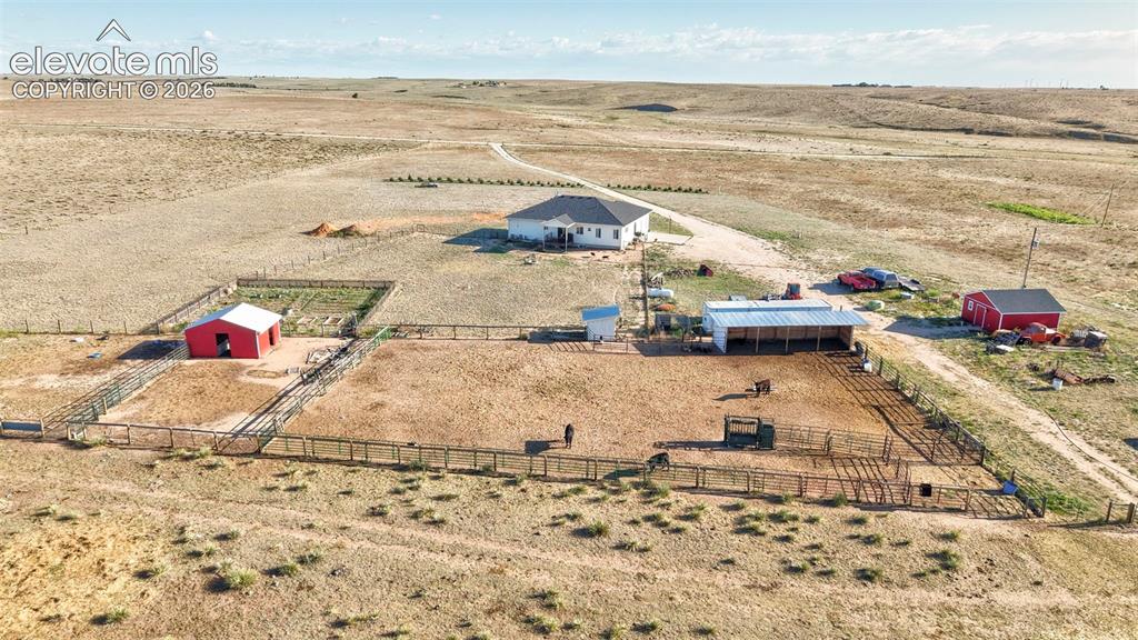 40051 Cold Iron Road Rush, CO 80833 - Photo 48 of 50 Aerial View of Back of Home