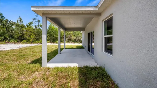 a view of a porch