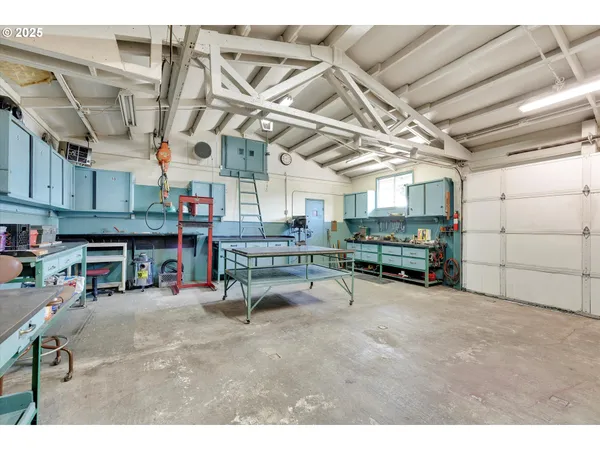 a view of balcony with a couple of white walls