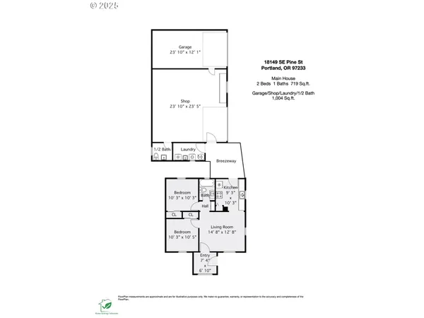 a picture of a floor plan