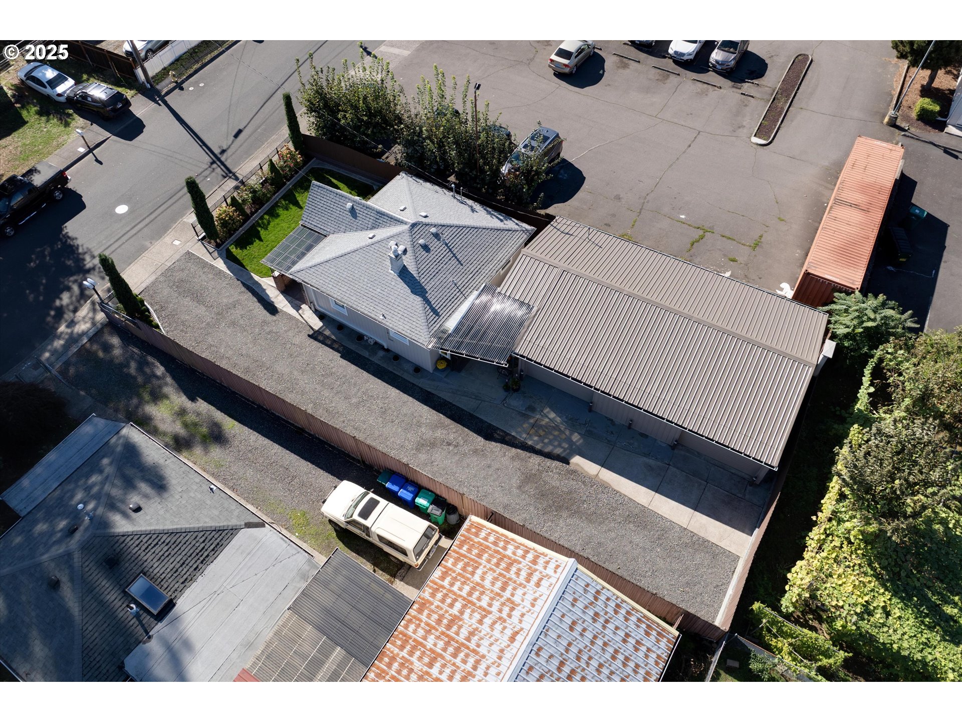 18149 Southeast Pine Street Portland, OR 97233 - Photo 7 of 36 an aerial view of a house with outdoor space