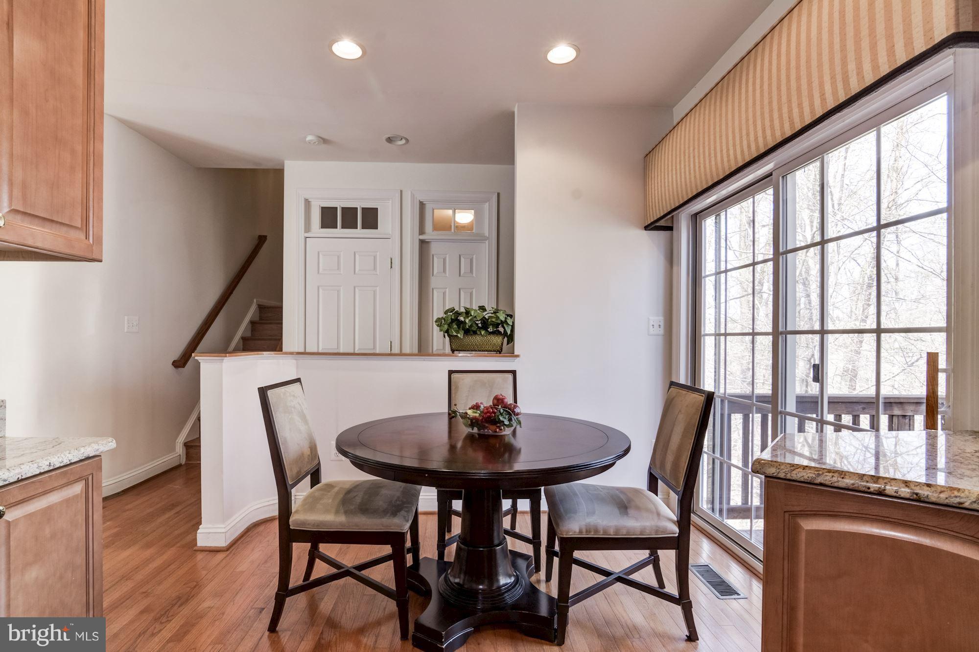 6067 Deer Ridge Trail Springfield, VA 22150 - Photo 14 of 30 Separate breakfast area, sliding glass dr to deck