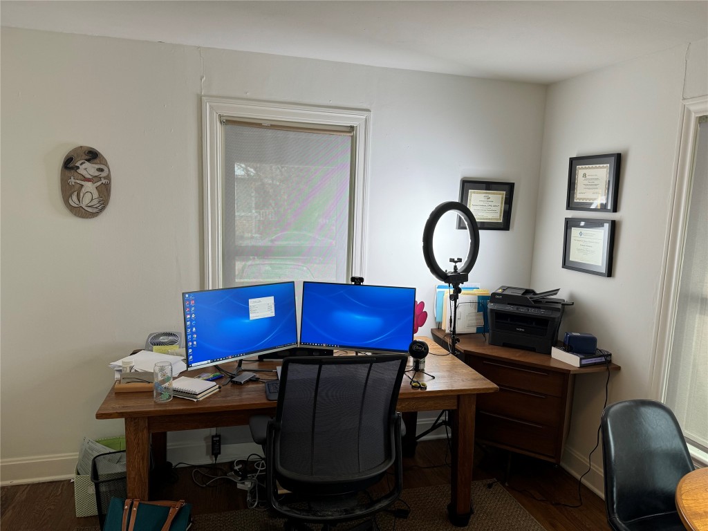 1308 Navasota Street Austin, TX 78702 - Photo 11 of 14 a view of a workspace with furniture