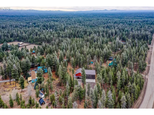 a view of city and mountain