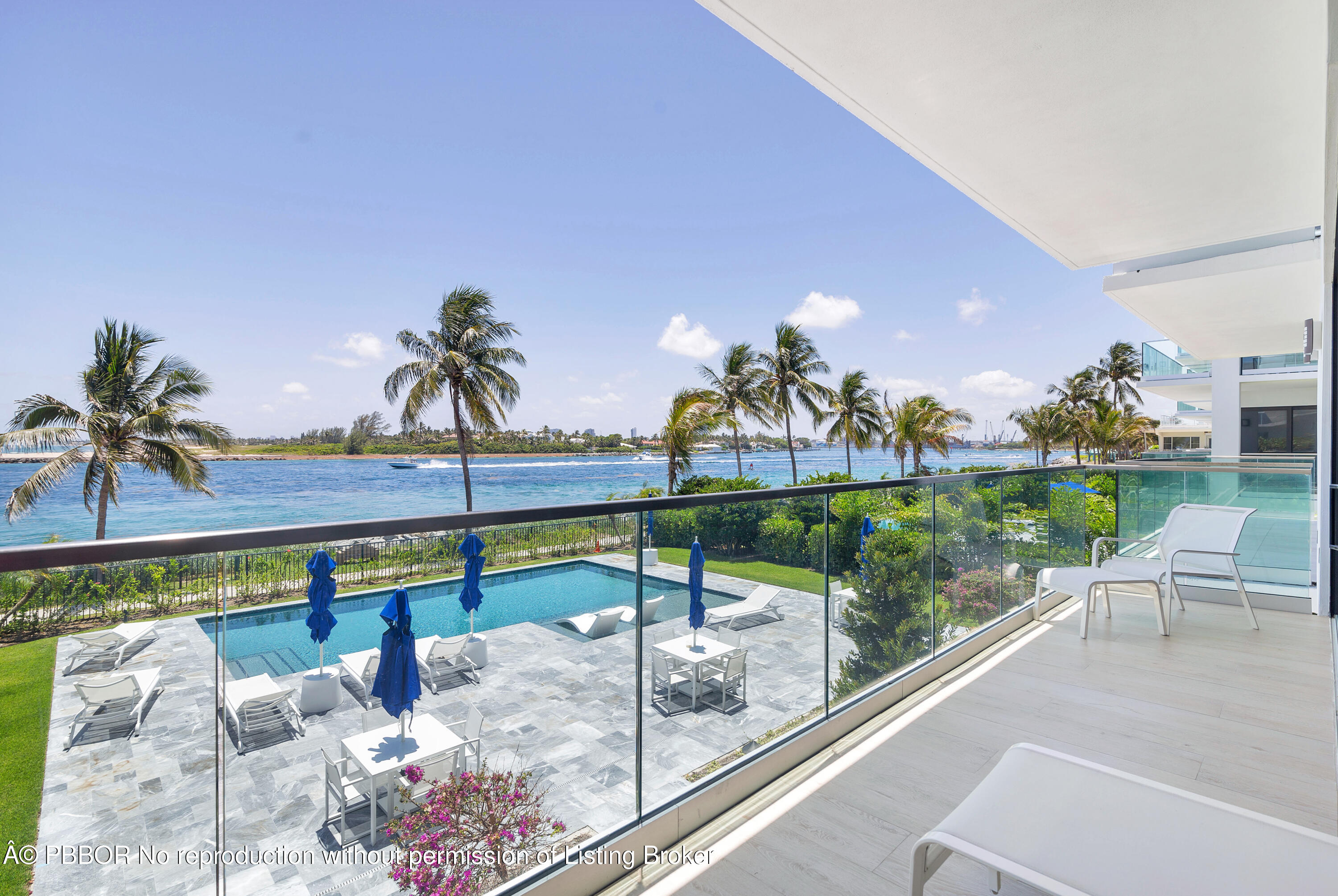 150 Inlet Way, Unit 1E Palm Beach Shores, FL 33404 - Photo 29 of 41 a view of swimming pool with outdoor seating