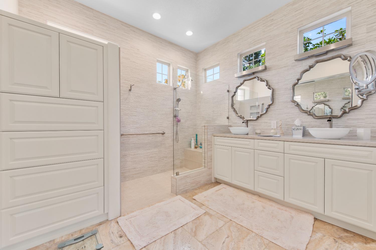1146 Secret Lake Loop Lincoln, CA 95648 - Photo 45 of 61 Master bath with windows and built in linen cabinet