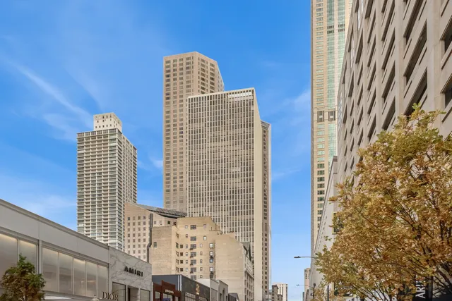 a front view of a building