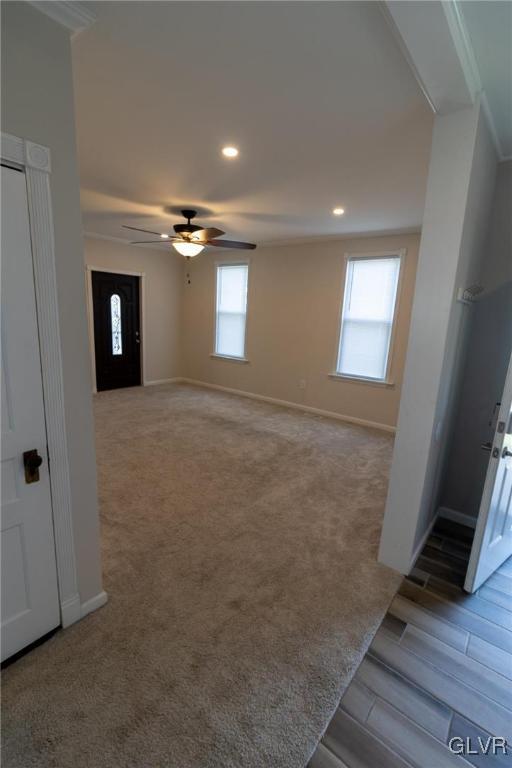 6366 Farm Bureau Road Allentown, PA 18106 - Photo 8 of 36 an empty room with wooden floor and windows