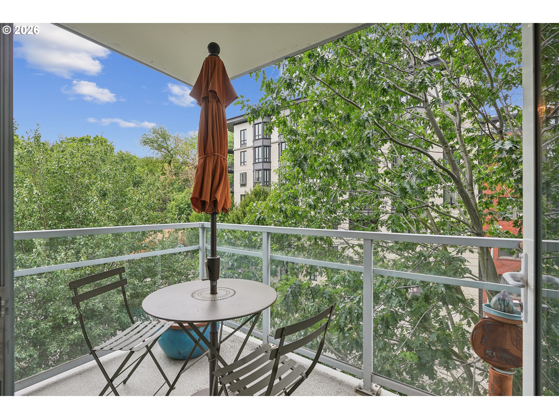 1500 Southwest 11th Avenue, Unit 401 Portland, OR 97201 - Photo 14 of 33 Balcony