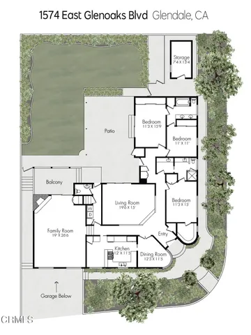 $1,575,000 | 1574 East Glenoaks Boulevard, Glendale, CA 91206