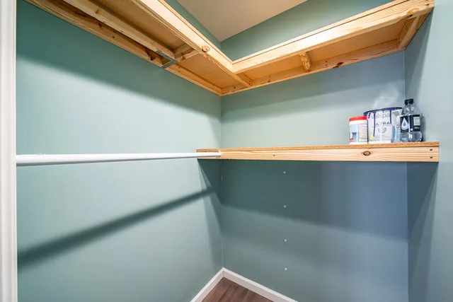 a view of storage and utility room