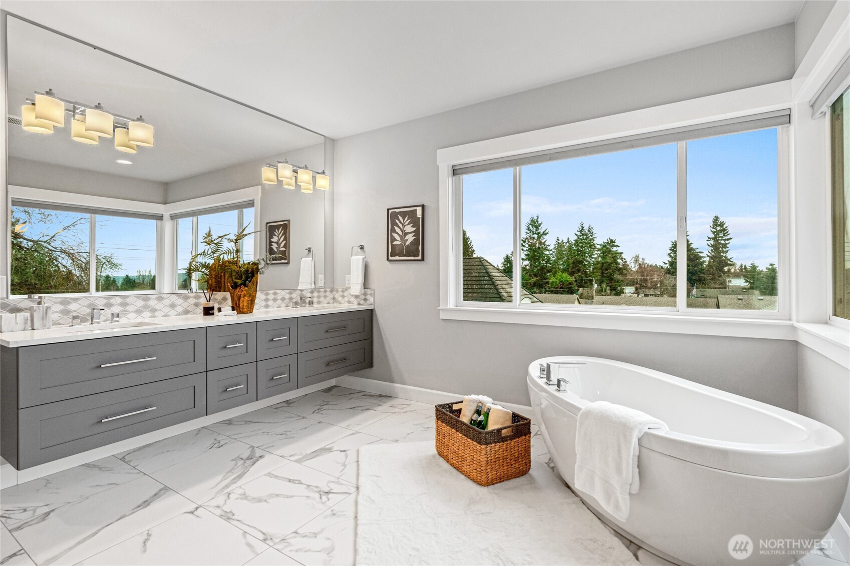 3303 Northeast 7th Street Renton, WA 98056 - Photo 14 of 25 a living room with furniture and a large window