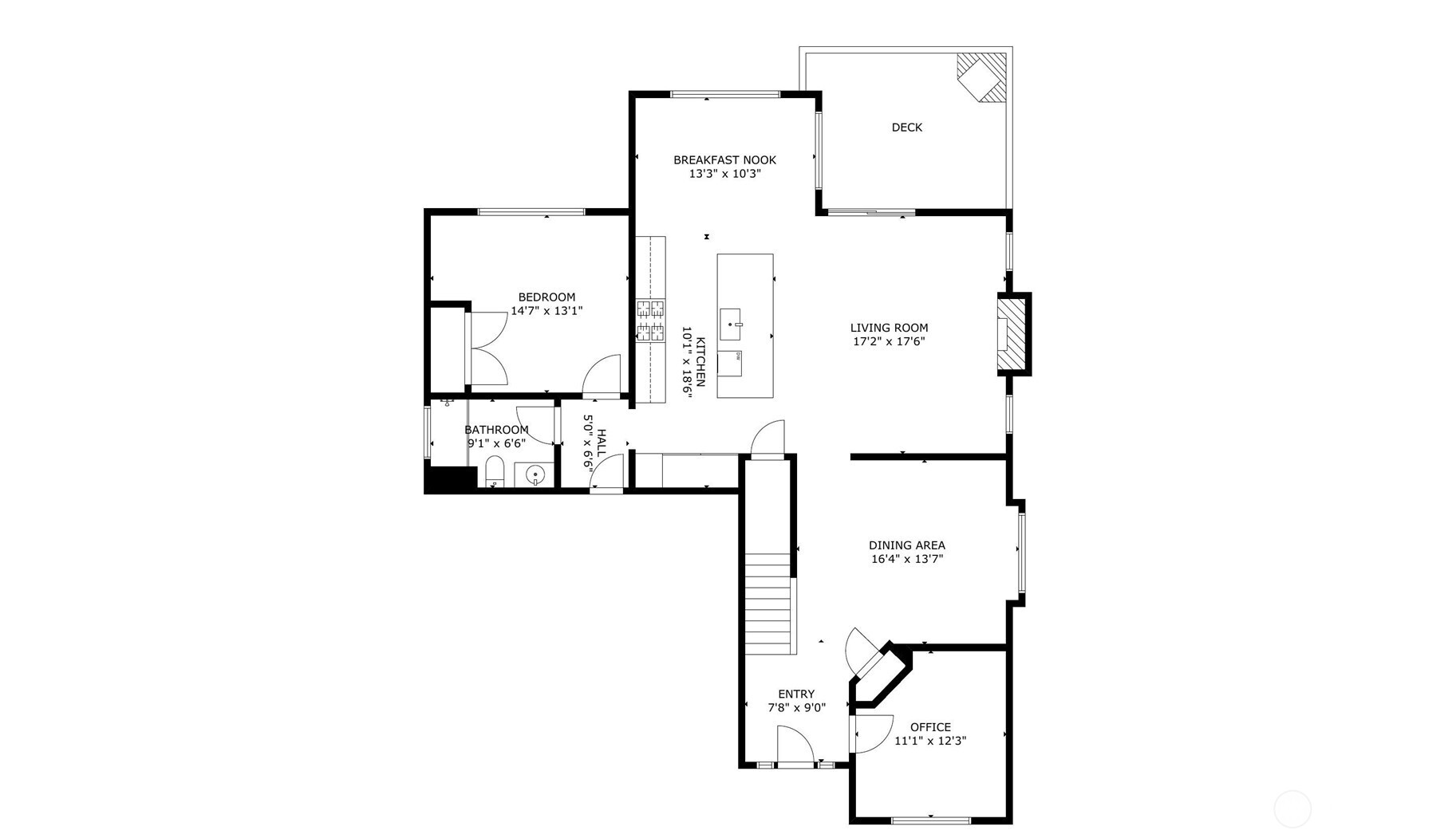 3303 Northeast 7th Street Renton, WA 98056 - Photo 24 of 25 a picture of floor plan
