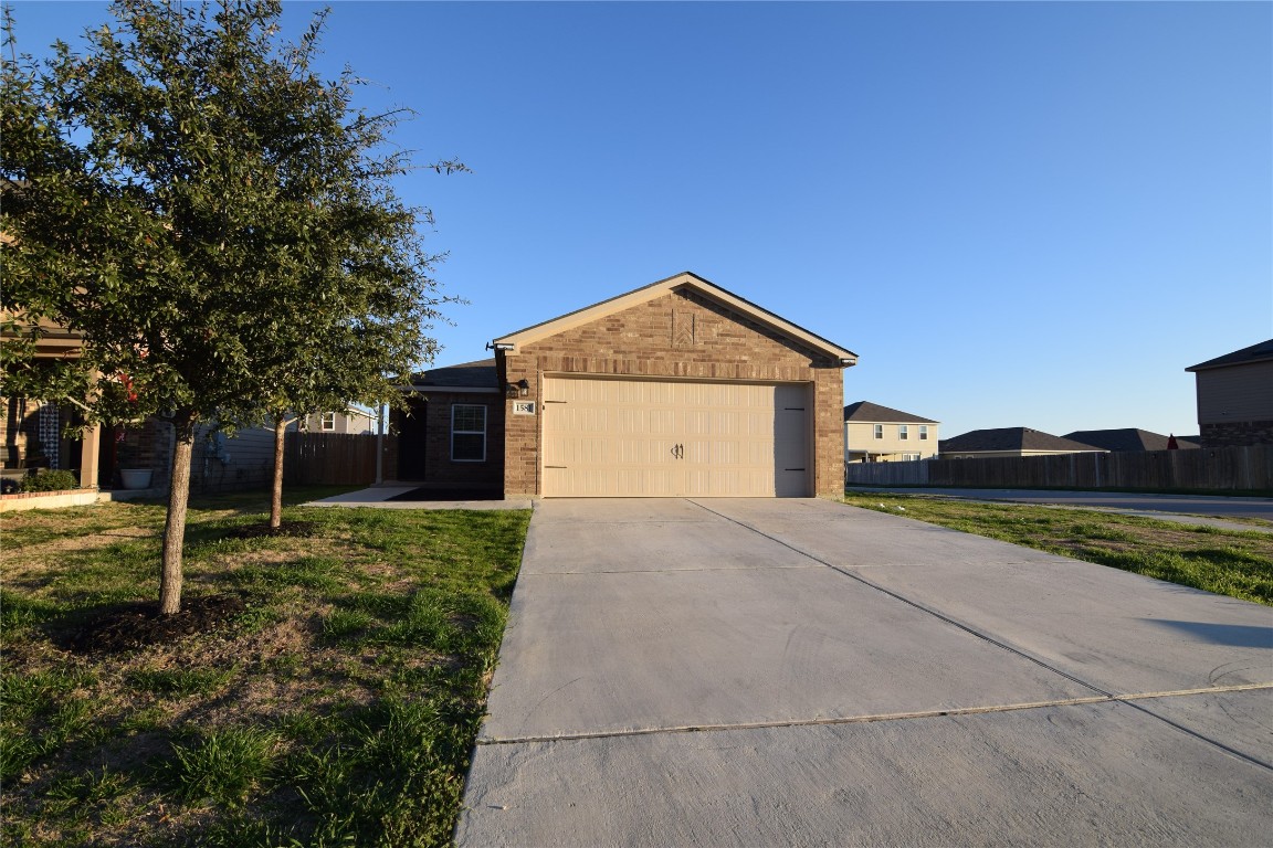 a house with trees in the background