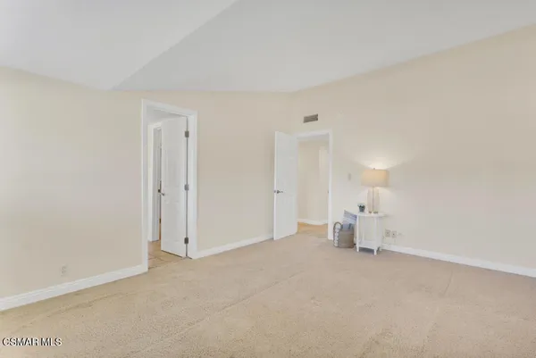 a view of empty room