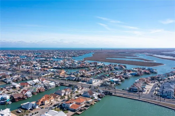 an aerial view of a city with lots of residential buildings