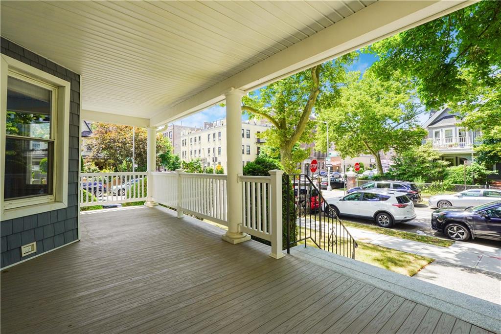 793 Westminster Road Brooklyn, NY 11230 - Photo 6 of 47 a view of a porch and garden