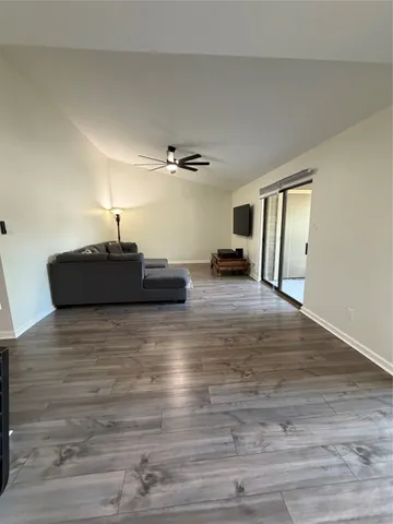 wooden floor and window in a room