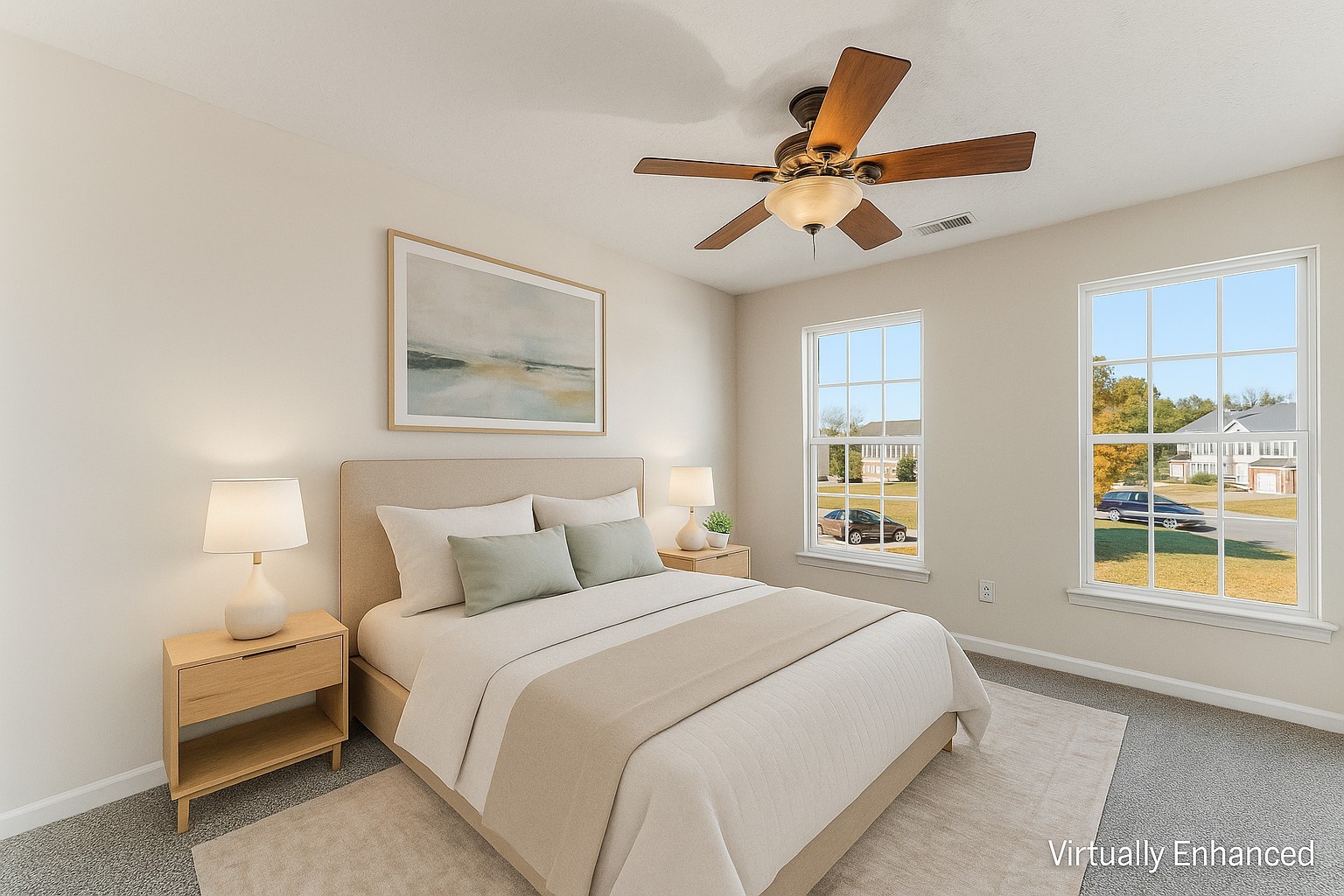 3401 Anderson Road, Unit 80 Antioch, TN 37013 - Photo 27 of 39 a bedroom with a bed and a large window