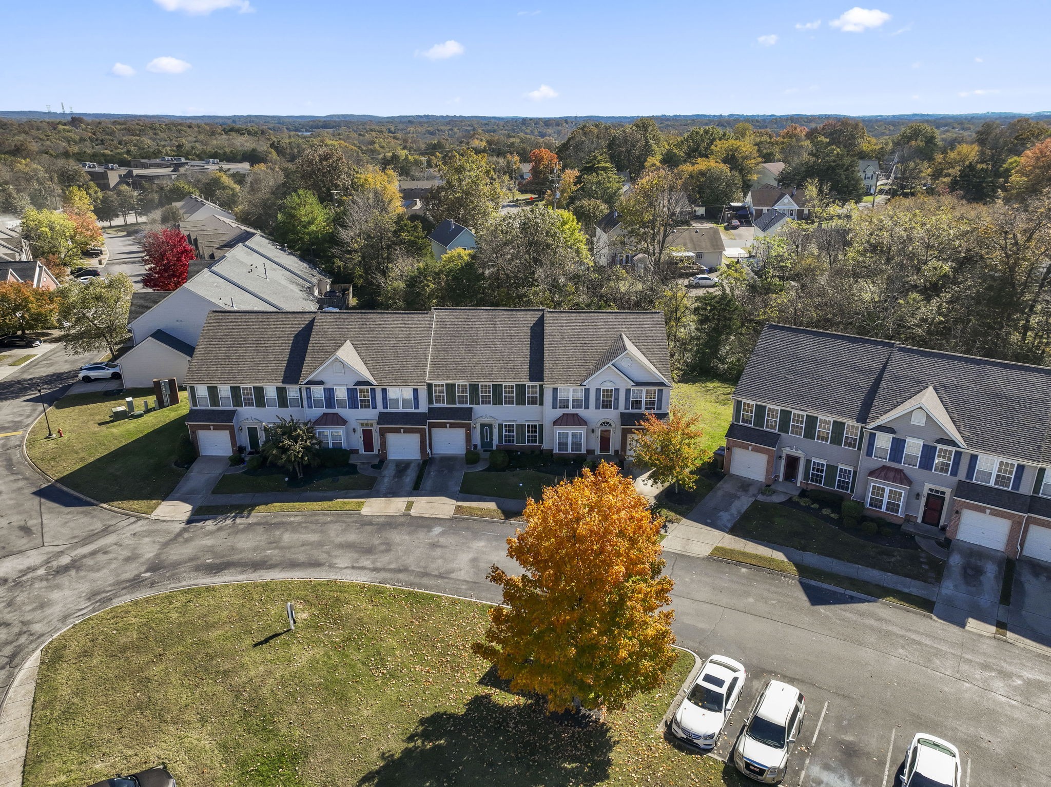 3401 Anderson Road, Unit 80 Antioch, TN 37013 - Photo 4 of 39 an aerial view of a house with swimming pool outdoor seating and mountain view