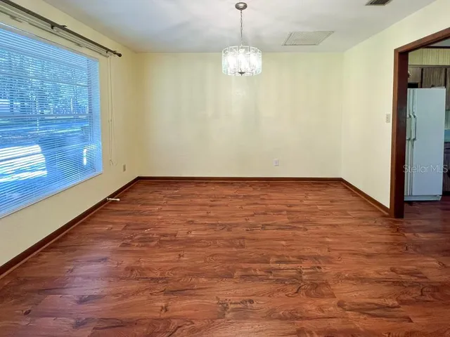 a view of room with window