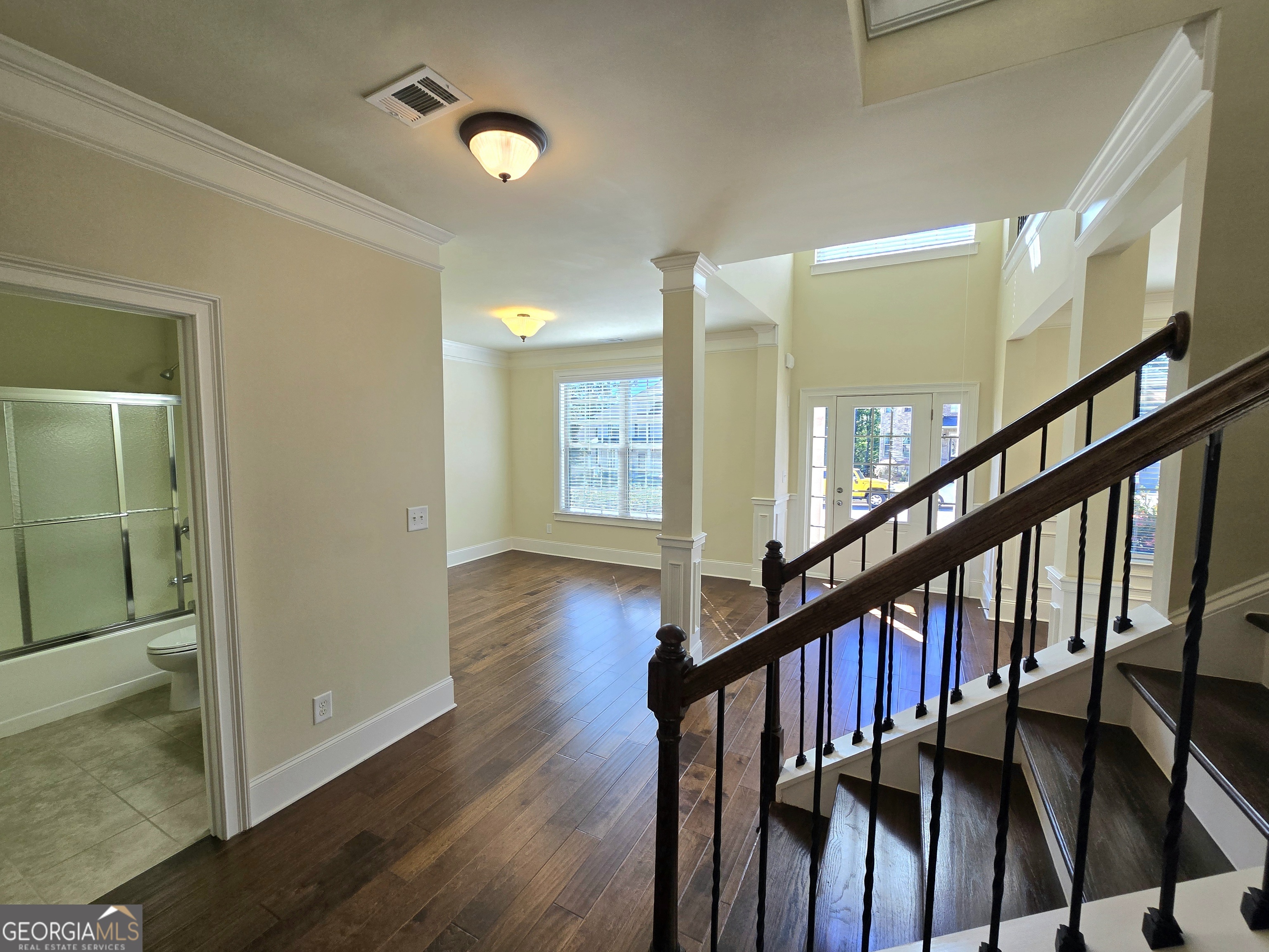 9 Ravine Drive Newnan, GA 30265 - Photo 8 of 46 a view of an entryway with wooden floor