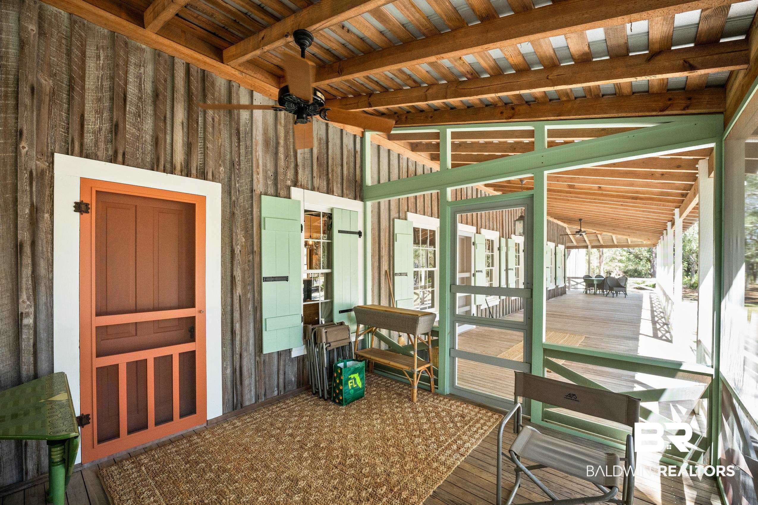 30671 Magnolia Street Elberta, AL 36530 - Photo 43 of 68 Sunroom featuring beam ceiling