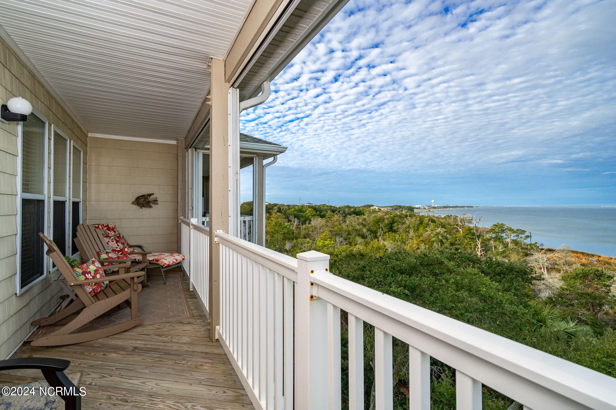 1700 Salter Path Road, Unit K304 Indian Beach, NC 28512 - Photo 11 of 56 Covered porch w/ ICW views