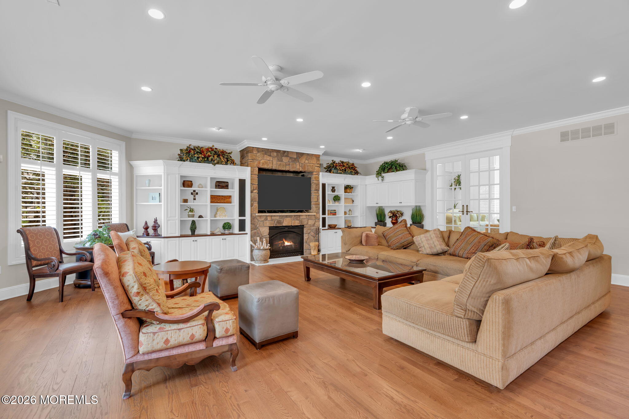 672 Winding River Road Brick, NJ 08724 - Photo 20 of 111 a living room with furniture kitchen view and a large window