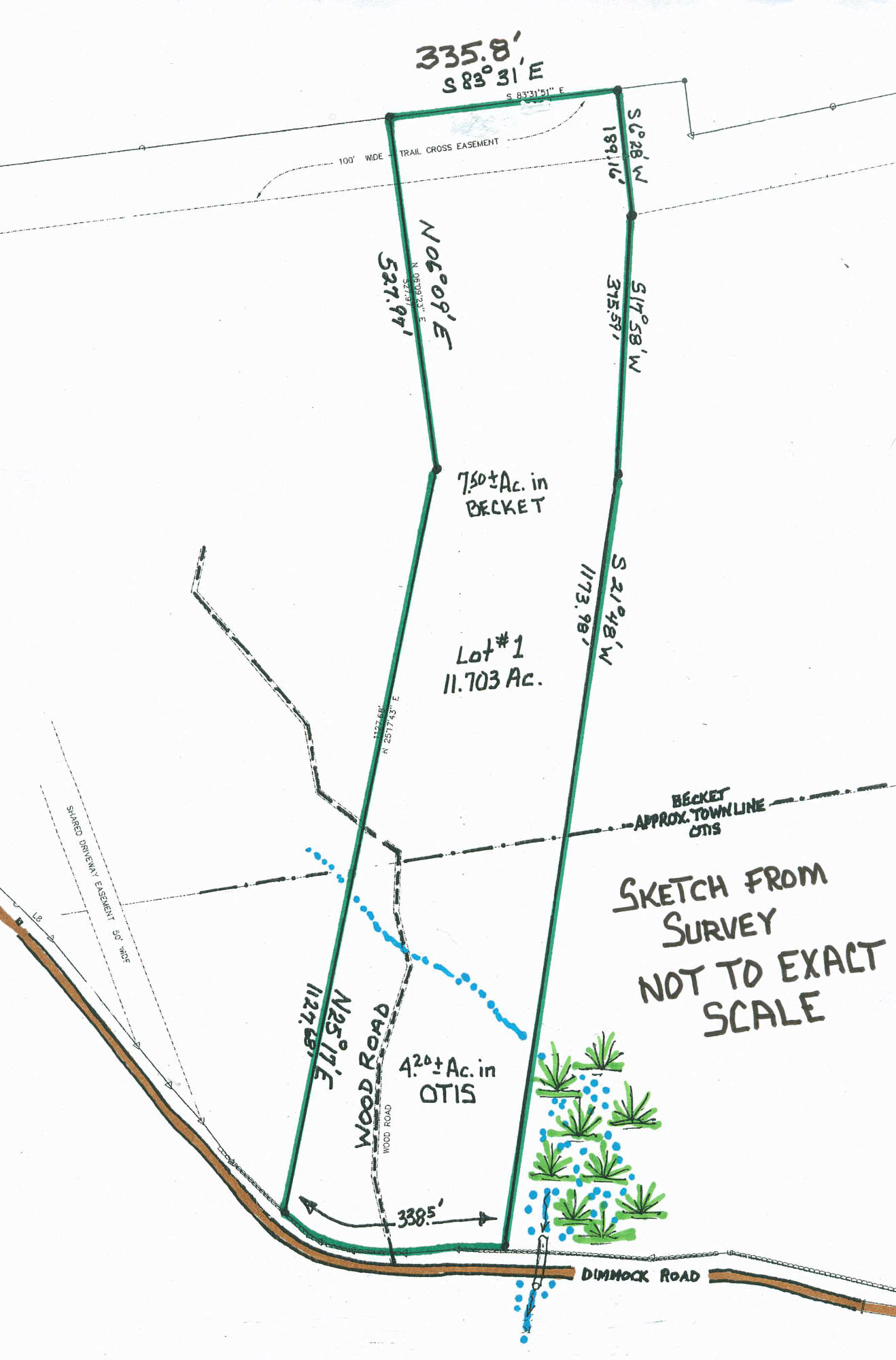 1 Dimmock Road Otis, MA 01253 - Photo 2 of 13 a picture of a field with a white wall