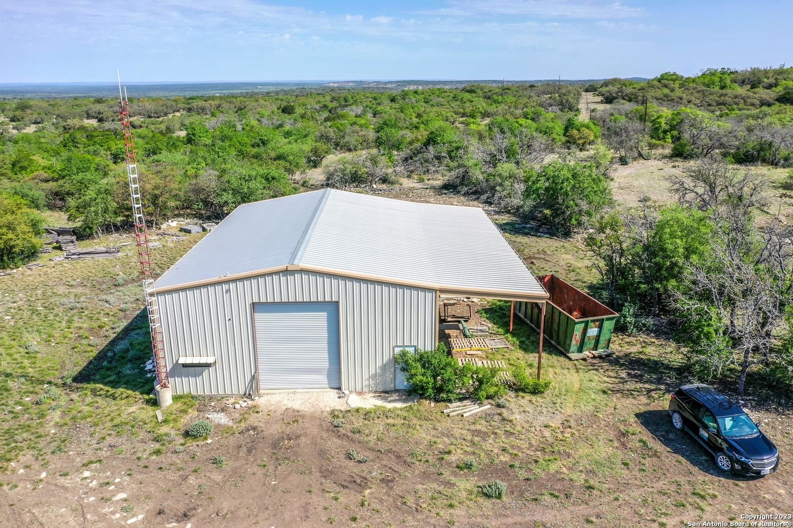 514 Centerfork Road Doss, TX 78618 - Photo 23 of 51 front view of a house with a yard
