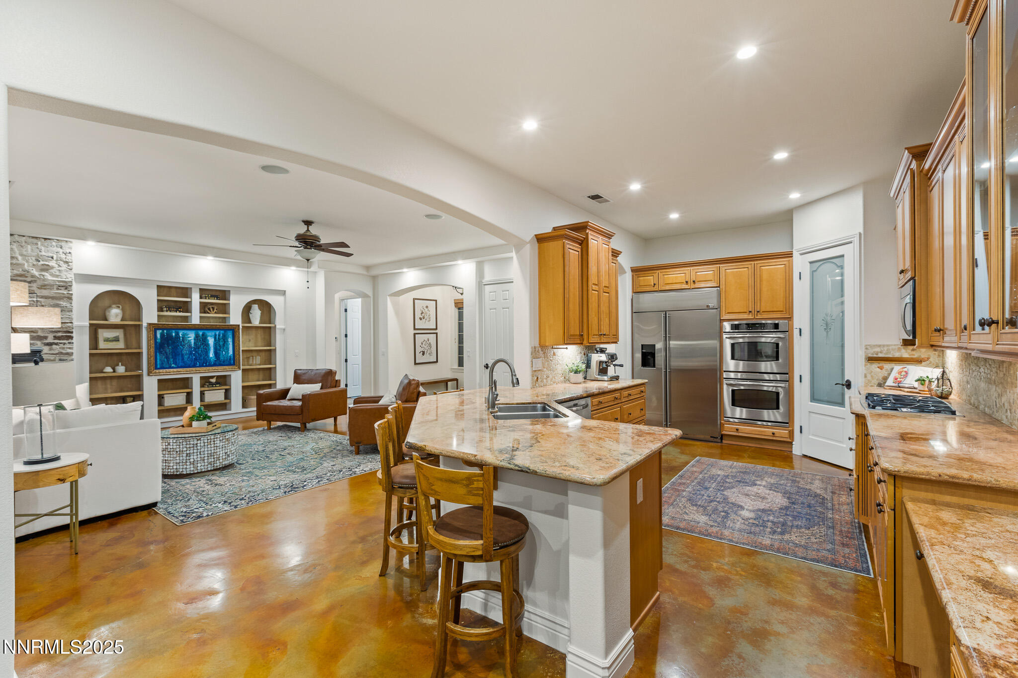 6805 Sage Canyon Road Reno, NV 89510 - Photo 12 of 40 a kitchen with counter top space and appliances