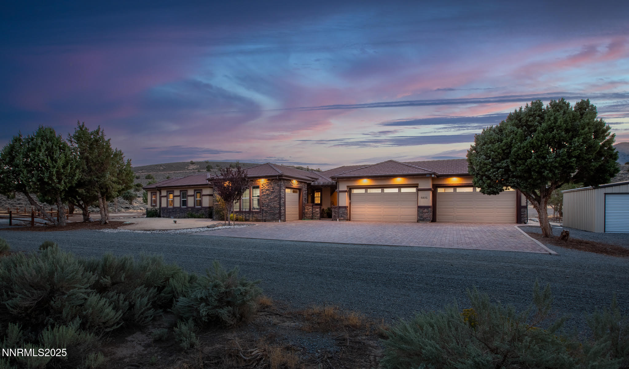 6805 Sage Canyon Road Reno, NV 89510 - Photo 3 of 40 a front view of building with yard