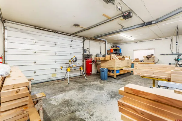 a view of garage