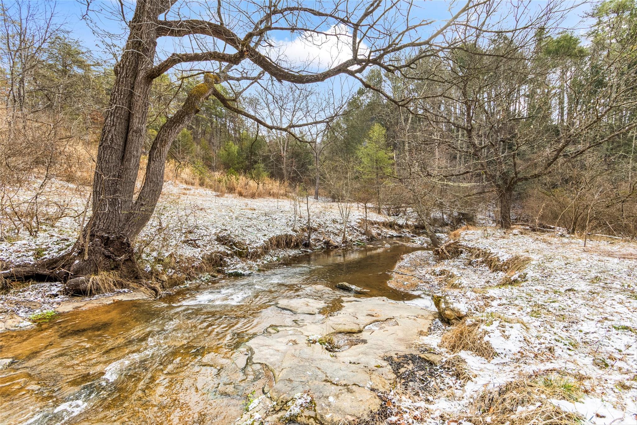Tbd Lower White Oak Road Marshall, NC 28753 - Photo 5 of 18 a view of snow on the side of a yard